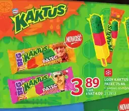 Selgros Lody Kaktus Patec Sombrero oferta