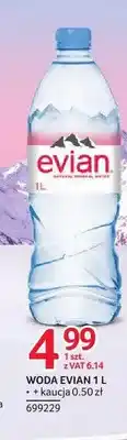 Selgros Woda Evian oferta