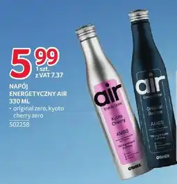 Selgros Napój energetyczny Oshee Air Kyoto Cherry Zero oferta
