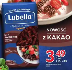 Selgros Makaron Mini Świderki z kakao Lubella oferta