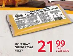 Selgros Sos serowy Cheddar Hochland oferta