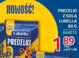 Selgros Precelki z solą Lubella oferta