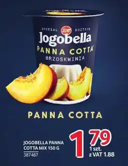 Selgros Jogurt Jogobella Panna Cotta Mix Brzoskwinia oferta