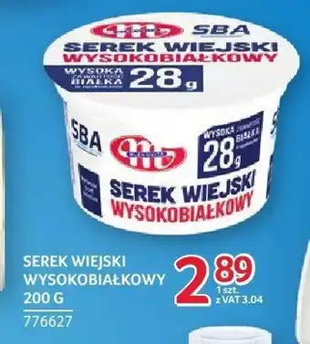 Selgros Serek wiejski wysokobiałkowy Mlekovita oferta