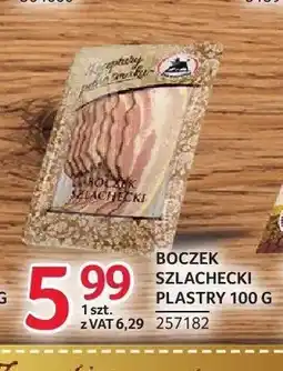 Selgros Boczek szlachecki plastry ZMB Białystok oferta