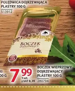 Selgros Boczek wieprzowy dojrzewający plastry ZMB Białystok oferta