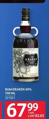 Selgros Rum Kraken Black Spiced 40% oferta