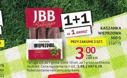 Selgros Kaszanka wieprzowa JBB Bałdyga oferta