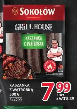 Selgros Kaszanka z wątróbką Sokołów Grill House oferta