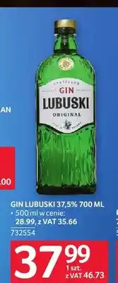 Selgros Gin Lubuski 37,5% oferta