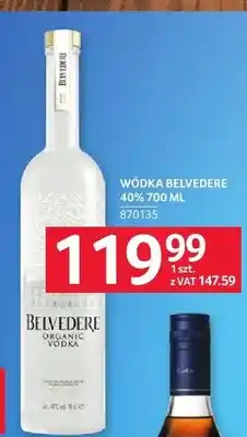 Selgros Wódka Belvedere 40% oferta