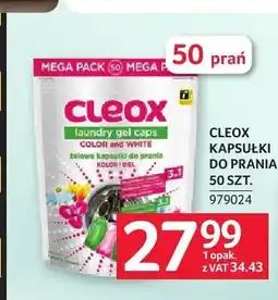 Selgros Kapsułki do prania Cleox oferta