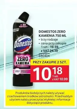 Selgros Płyn do WC Domestos Zero Kamienia oferta