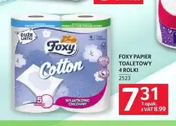 Selgros Papier toaletowy Foxy Cotton oferta