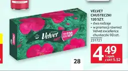 Selgros Chusteczki higieniczne Velvet oferta