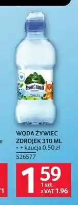 Selgros Woda Żywiec Zdrój Zdrojek oferta