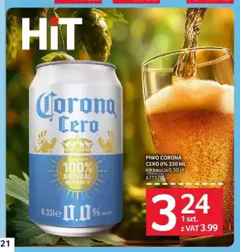 Selgros Piwo bezalkoholowe Corona Cero oferta