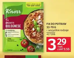 Selgros Fix do potraw Knorr oferta
