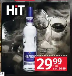 Selgros Wódka Finlandia 40% oferta