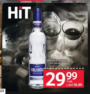 Selgros Wódka Finlandia 40% oferta