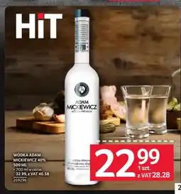 Selgros Wódka Adam Mickiewicz 40% oferta
