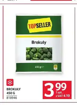 Selgros Brokuły mrożone TopSeller oferta