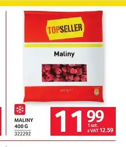 Selgros Maliny mrożone TopSeller oferta