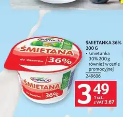 Selgros Śmietanka 36% Piątnica oferta