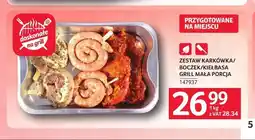 Selgros Zestaw karkówka boczek kiełbasa grill mała porcja oferta