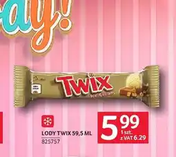 Selgros Lody Twix oferta