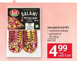 Selgros Salami plastry Bell oferta