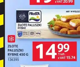 Selgros Złote paluszki rybne Frosta oferta