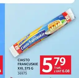 Selgros Ciasto francuskie XXL Henglein oferta