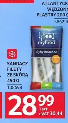 Selgros Sandacz filety ze skórą myfood oferta