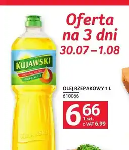 Selgros Olej rzepakowy Kujawski oferta