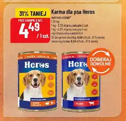 Polomarket Karma dla psa Heros z indykiem i kurczakiem oferta