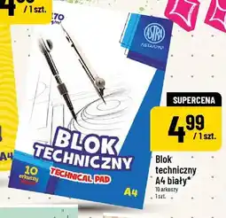 Polomarket Blok techniczny A4 biały Astra oferta