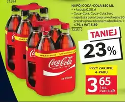 Selgros Napój Coca-Cola Zero 4-pak oferta