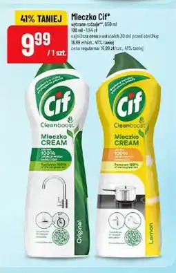 Polomarket Mleczko do czyszczenia Cif Cream Lemon oferta