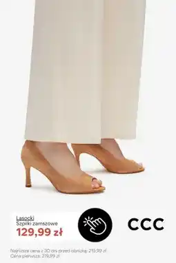 CCC Szpilki zamszowe Lasocki oferta