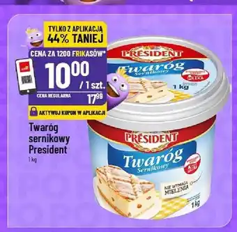 Polomarket Twaróg sernikowy President oferta