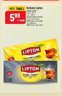 Polomarket Herbata czarna Lipton Yellow Label oferta
