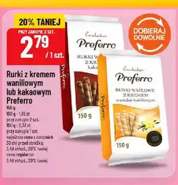Polomarket Rurki z kremem waniliowym Preferro oferta