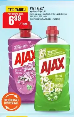 Polomarket Płyn uniwersalny Ajax Floral Fiesta fioletowy oferta