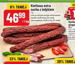 Polomarket Kiełbasa extra sucha z indykiem oferta