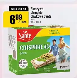 Polomarket Pieczywo chrupkie oliwkowe Sante Crispbread Olive oferta