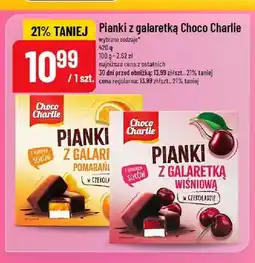 Polomarket Pianki z galaretką pomarańczową w czekoladzie Choco Charlie oferta
