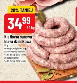 Polomarket Kiełbasa surowa biała dziadkowa oferta