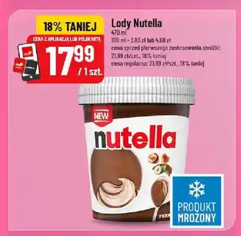 Polomarket Lody Nutella oferta