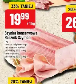 Polomarket Szynka konserwowa Rzeźnik Szymon oferta